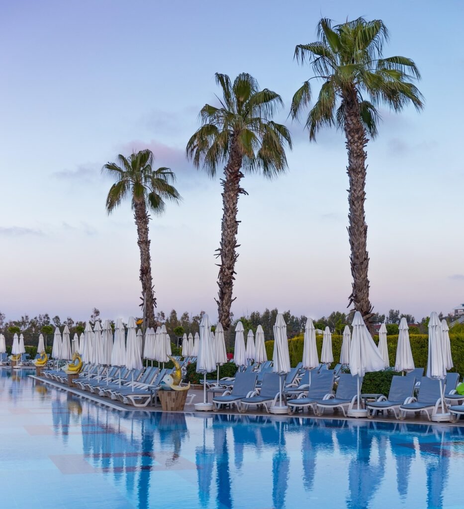 swimming pool, vacation, holiday, pool, poolside, resort